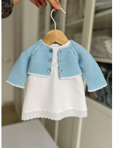 Chaqueta con puntilla