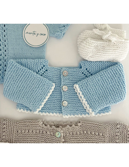 Chaqueta con puntilla