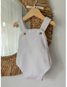 Ranita piqué tira bordada 2