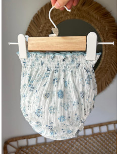 Cubrepañal hortensia