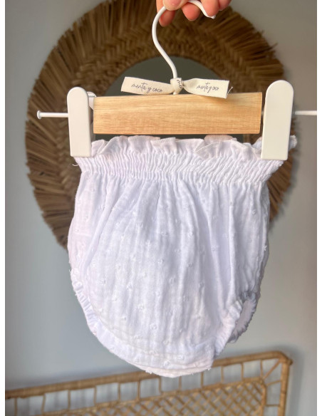 Cubrepañal bambula plumeti