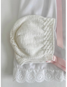 Capota con trenza y lazo