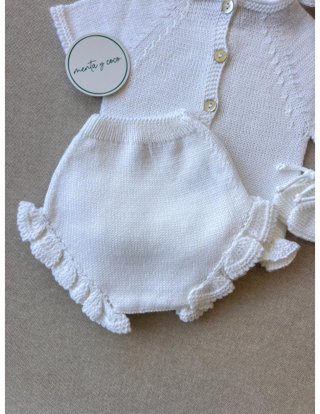 Cubrepañal con volante