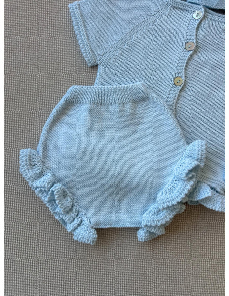 Cubrepañal con volante