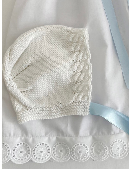 Capota con trenza y lazo