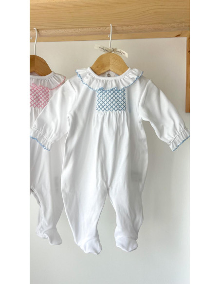 Pijama puntilla nido de abeja