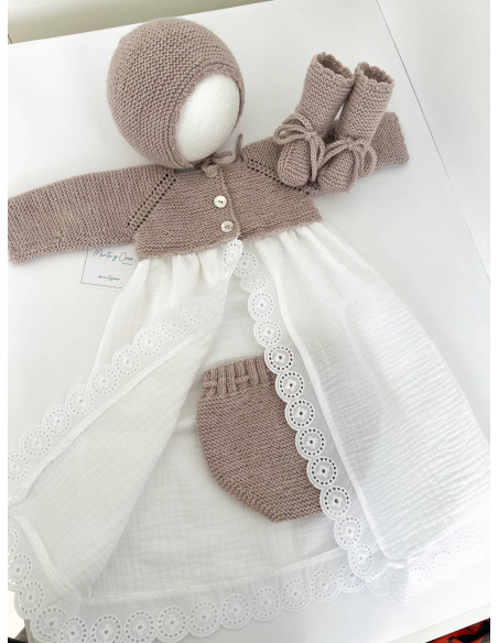 Cubrepañal con lazada