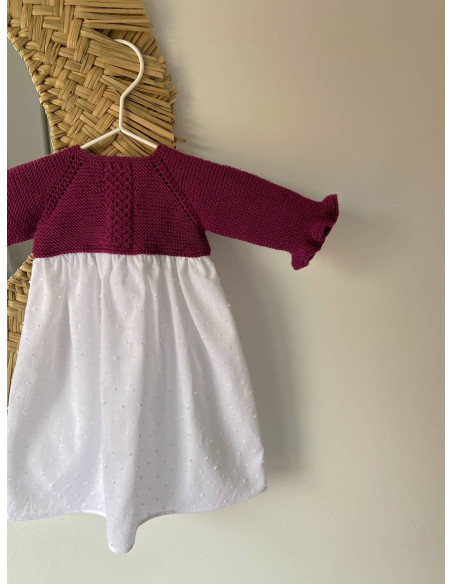 Faldón con ochos y volante