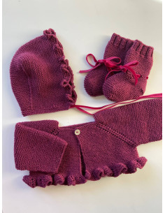 Chaqueta con volante