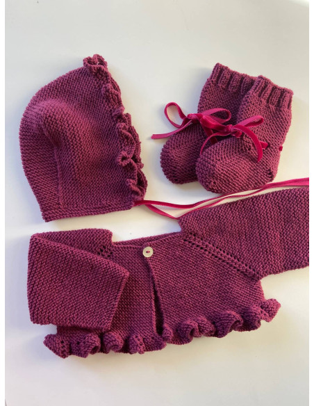 Chaqueta con volante