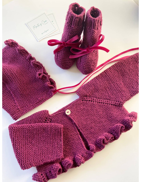 Chaqueta con volante