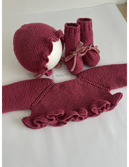 Chaqueta con volante