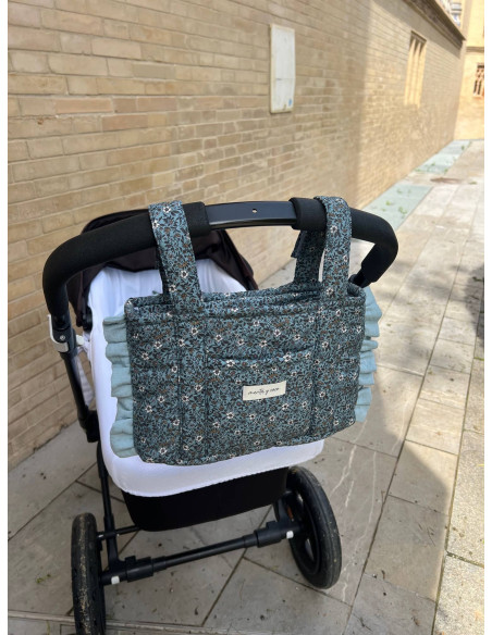 Bolsa de carro Bristol volante azul verdoso