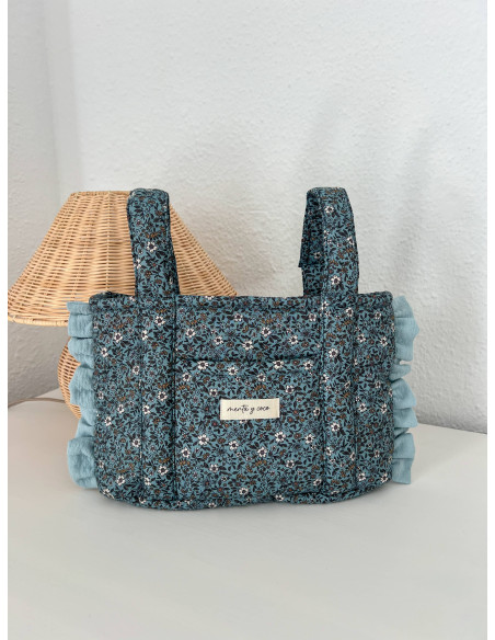 Bolsa de carro Bristol volante azul verdoso