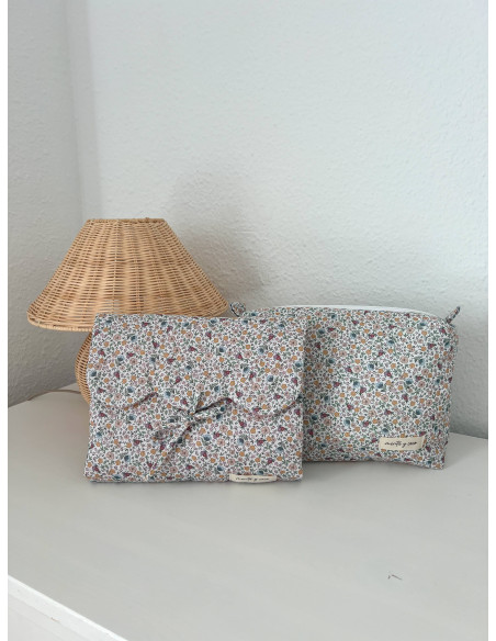 Cambiador Greta interior azul verdoso