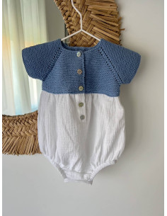 Pelele combinado con trenzas 2