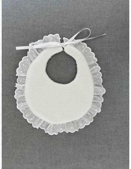 Babero tira bordada bodoques