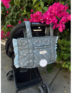 Bolsa de carro Bristol volante azul verdoso