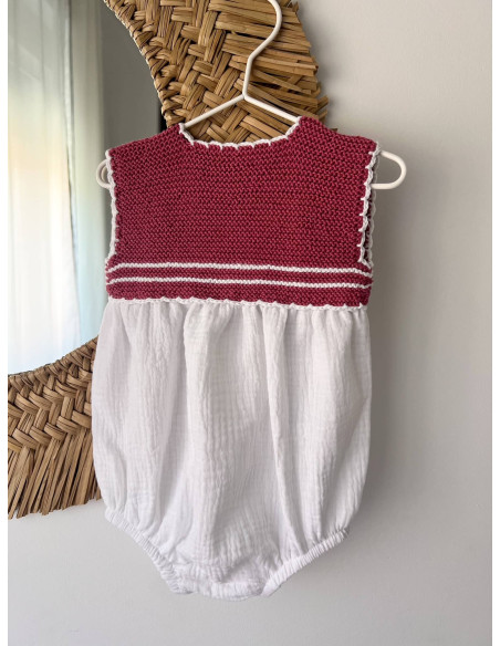 Pelele combinado LIS con rayita