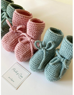 Patucos de bota lisos 2