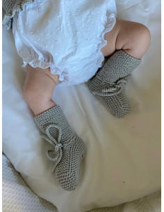 Patucos de bota lisos