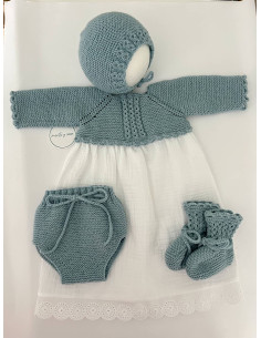 Conjunto de faldón con ochos