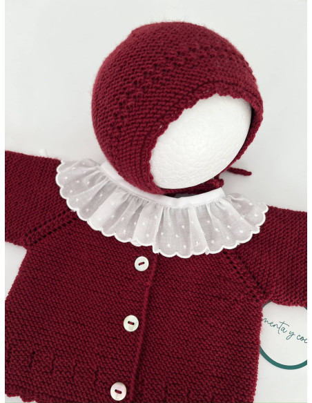 Cuello tira bordada bodoques