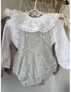 Pelele con tira bordada 2