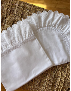 Sábana tira bordada picos 2