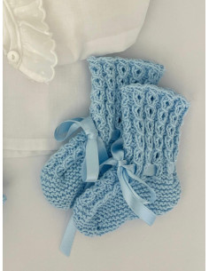 Patucos de bota ochos María