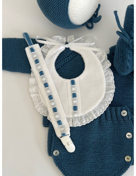 Chupetero con terciopelo