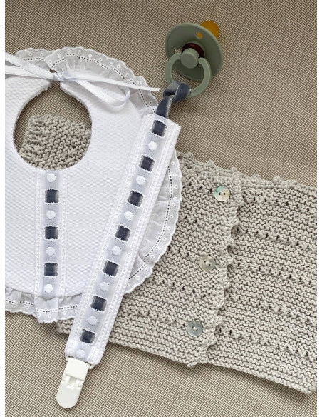 Chupetero con terciopelo