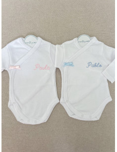 Body recién nacido m. larga