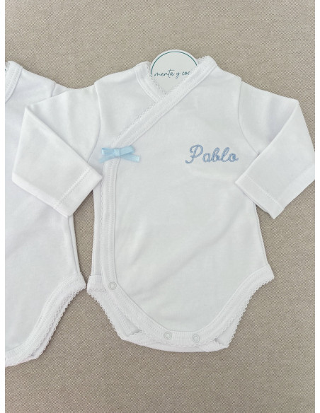 Body recién nacido m. larga