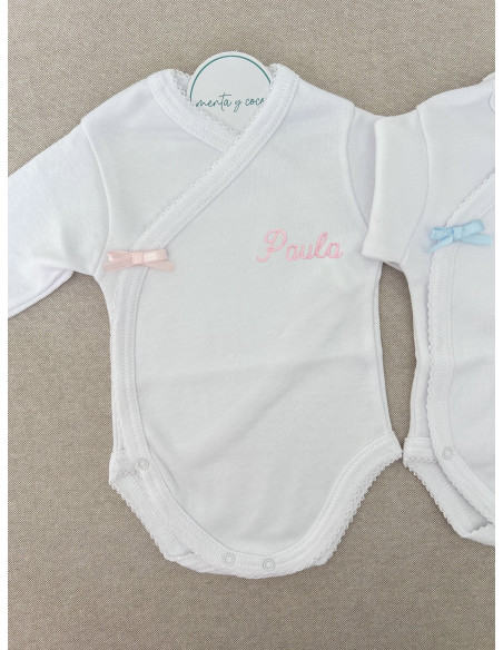 Body recién nacido m. larga