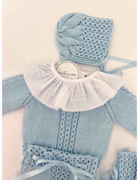 Body cuello jaretas manga larga