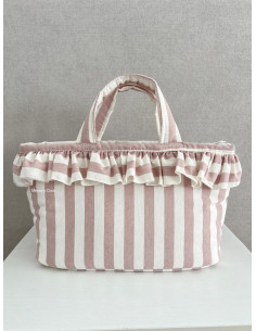 Bolsa pocket raya rosa empolvado