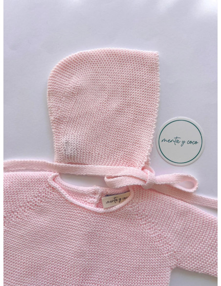 Capota rosa bebé