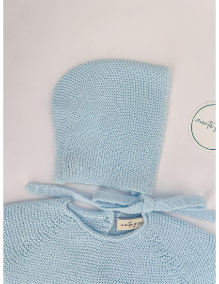 Capota azul bebé